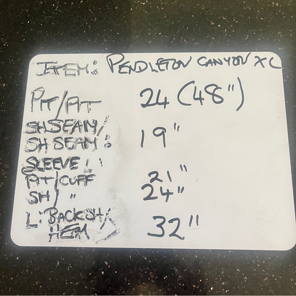 VTG PENDLETON Men XL High Grade Western Wear CANYON Shirt Virgin Wool Snap Front - Picture 2 of 16